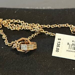 Emporio Armani Women’s Gold Necklace, Brand New with Tags and Box